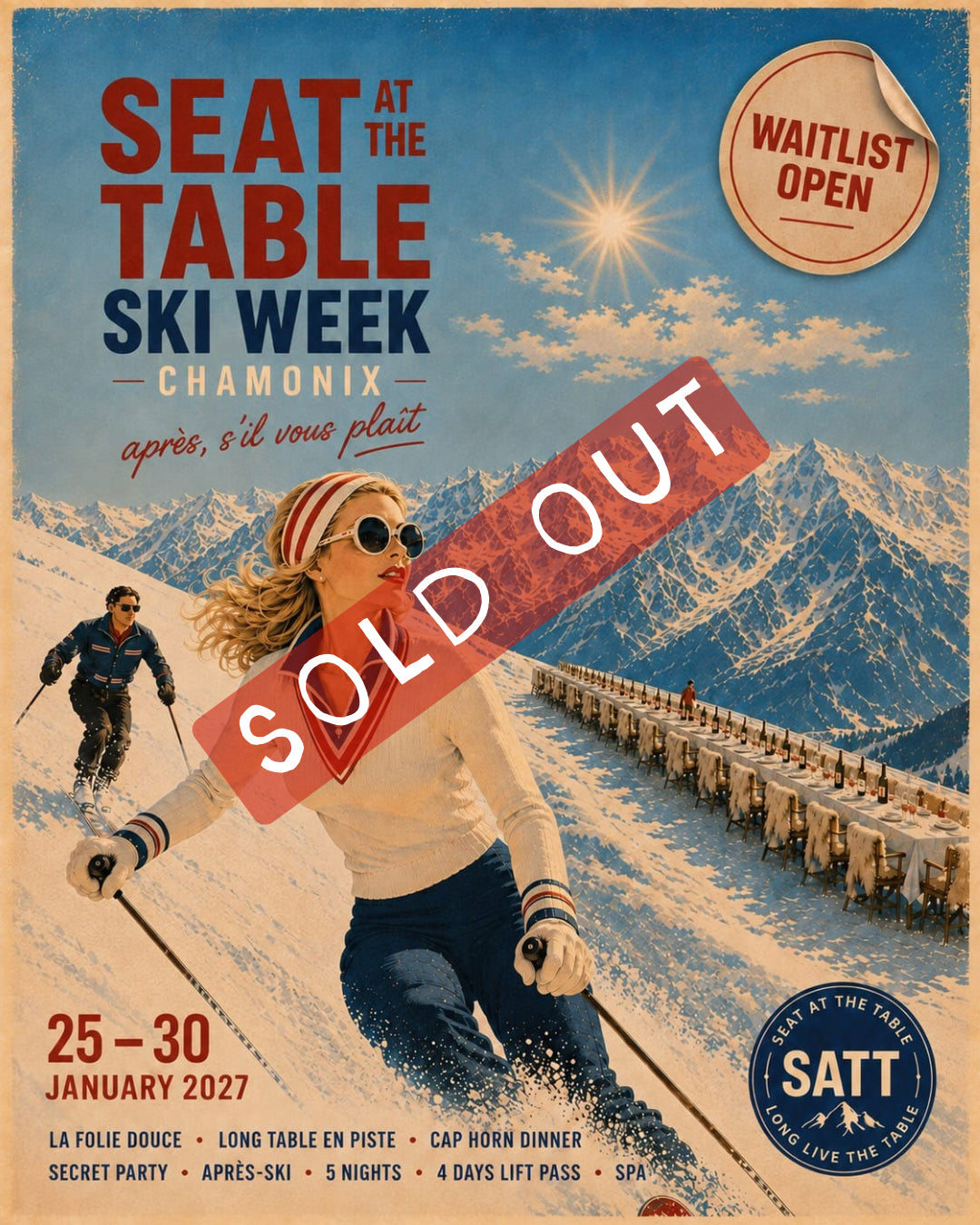 SATT Ski Week 2027 - Chamonix