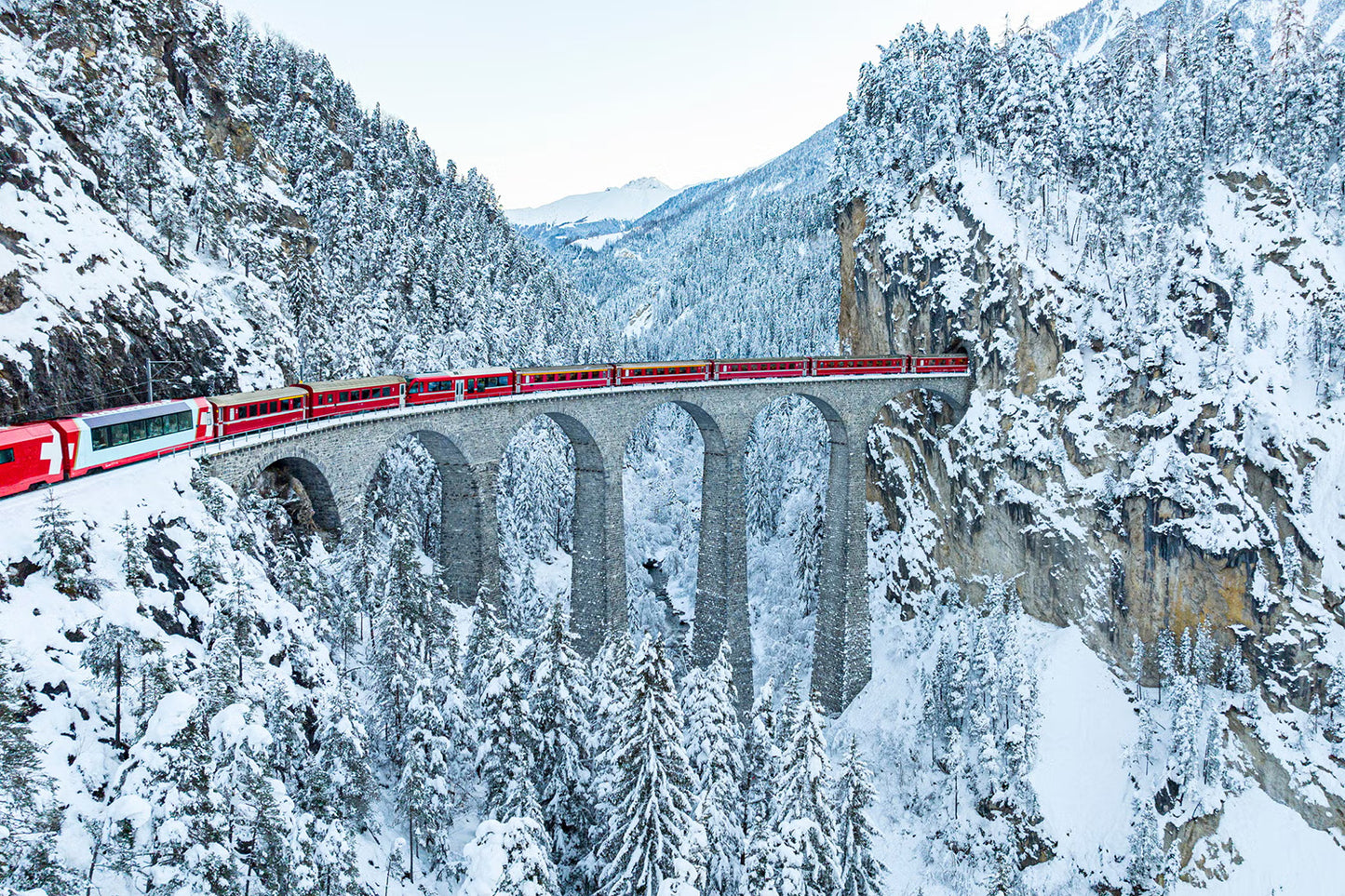 Zermatt to St. Moritz - "The Epicurean Express"